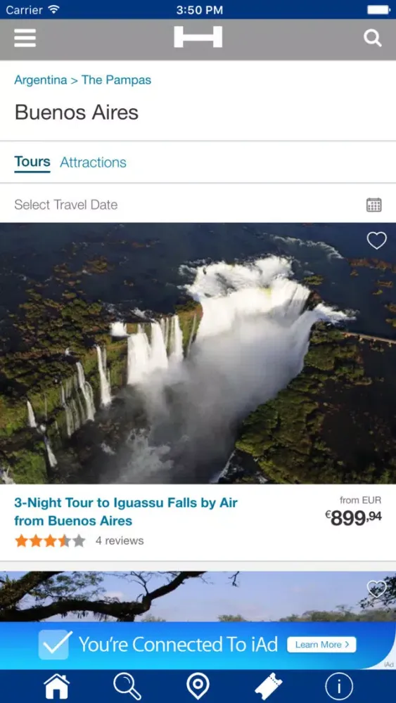 Ảnh chụp màn hình của Buenos Aires Hotels + Compare and Booking Hotel for Tonight with map and travel tour