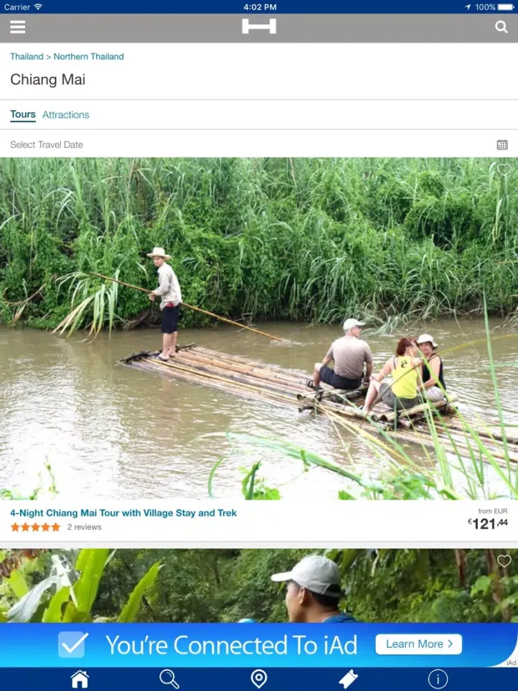 Chiang Mai Hotels + Compare and Booking Hotel for Tonight with map and travel tour iPad 应用截图