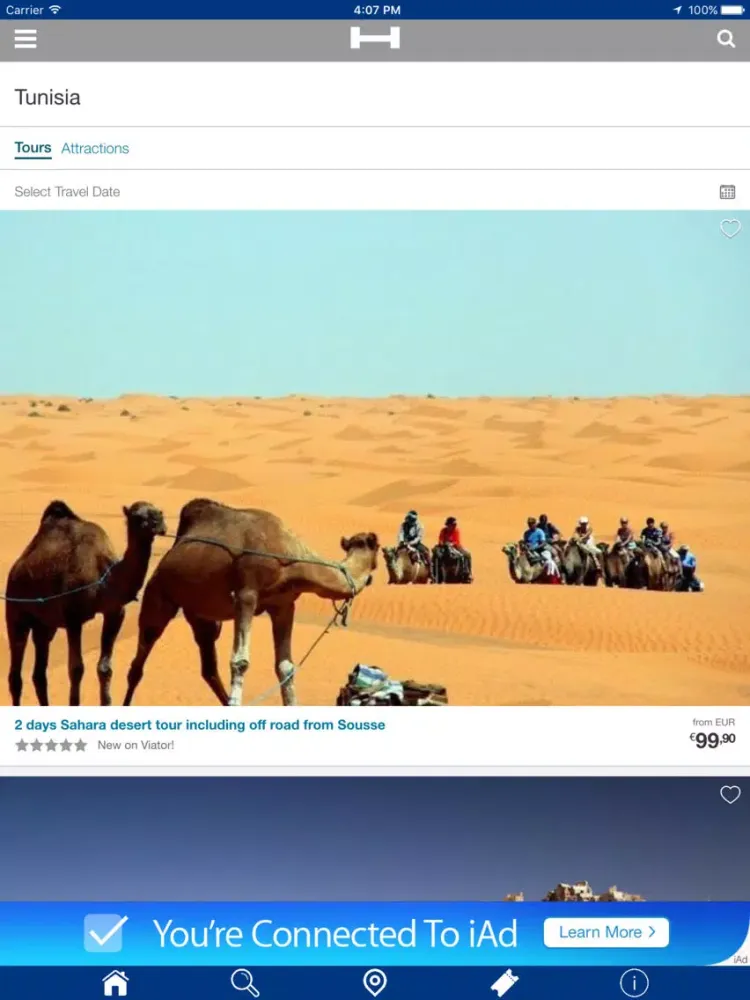 Captures d'écran de Djerba Hotels + Compare and Booking Hotel for Tonight with map and travel tour iPad 