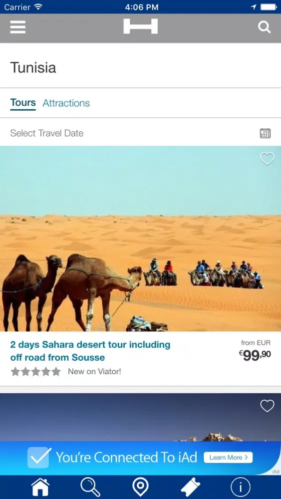 Captures d'écran de Djerba Hotels + Compare and Booking Hotel for Tonight with map and travel tour