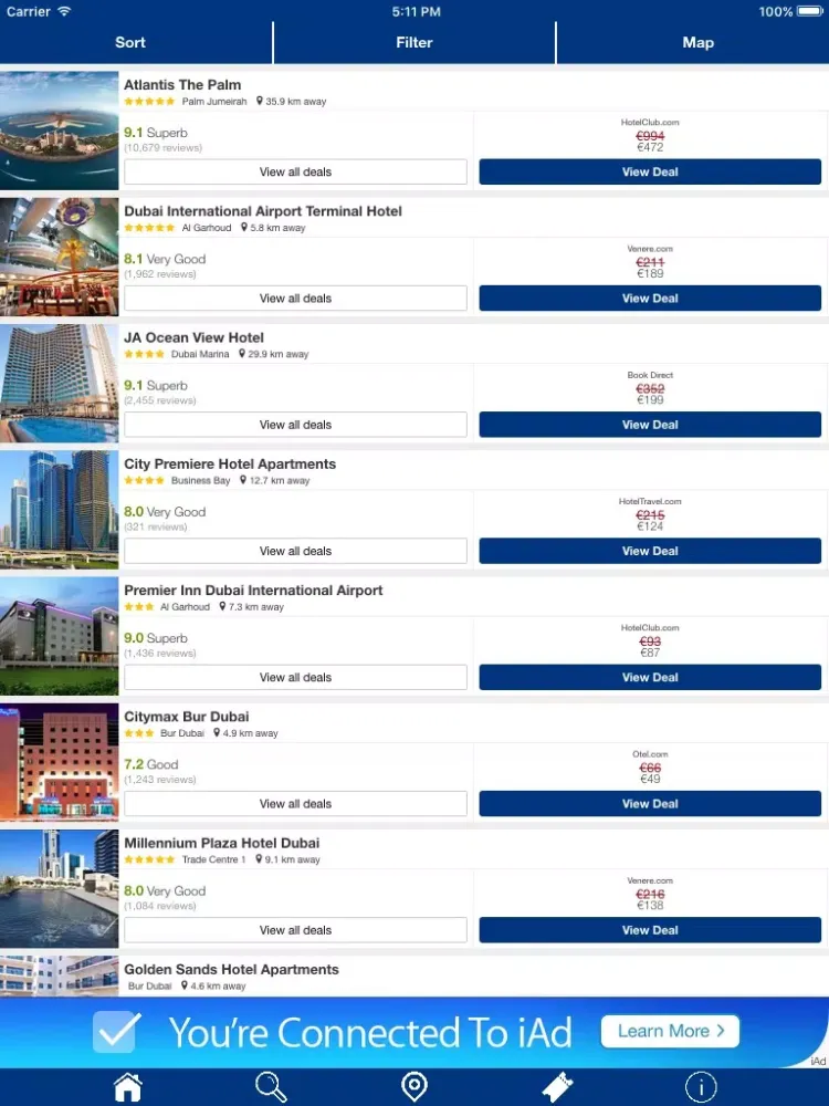 Shenzhen Hotels + Compare and Booking Hotel for Tonight with map and travel tour iPad  Screenshots