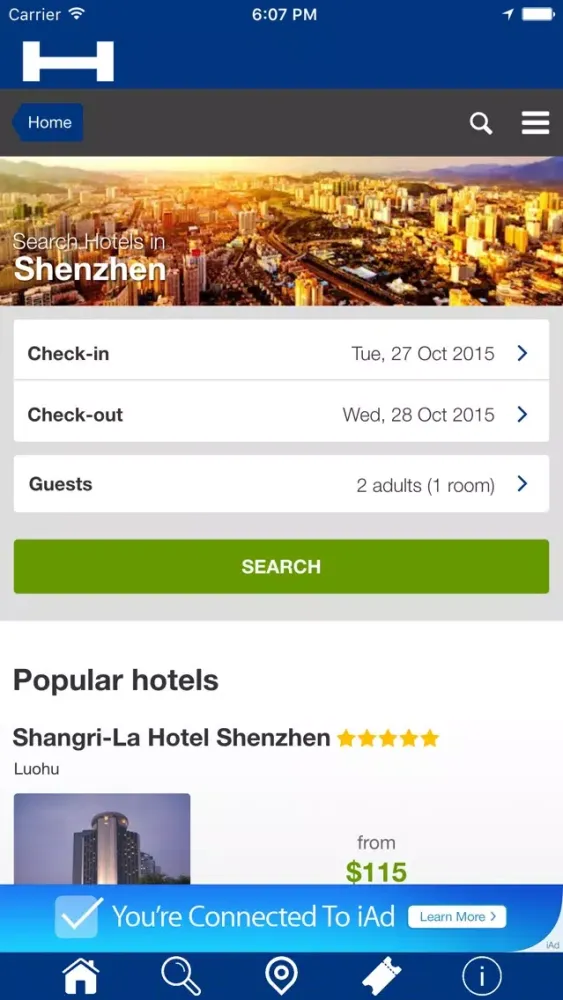 Shenzhen Hotels + Compare and Booking Hotel for Tonight with map and travel tour Screenshots