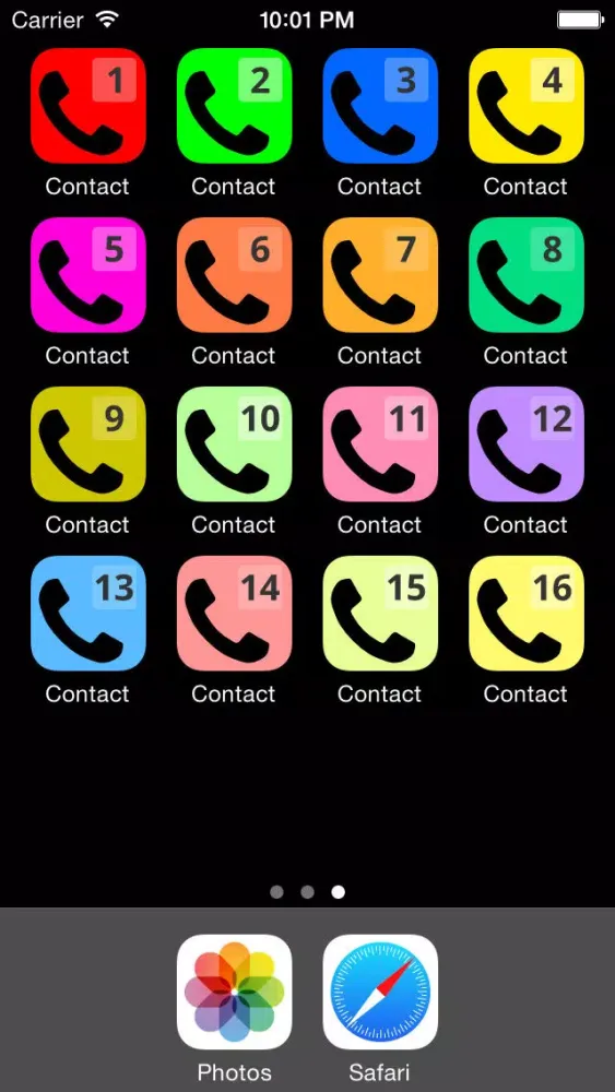 Screenshot di Speed Dial Contact 1
