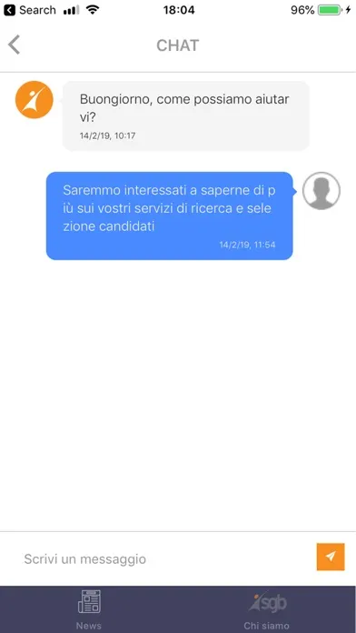 Tangkapan skrin SGB Humangest