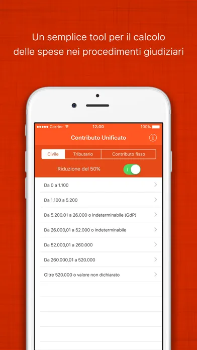 Contributo Unificato應用截圖