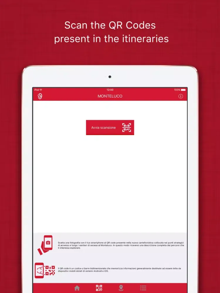 Zrzuty ekranu Monteluco iPad 