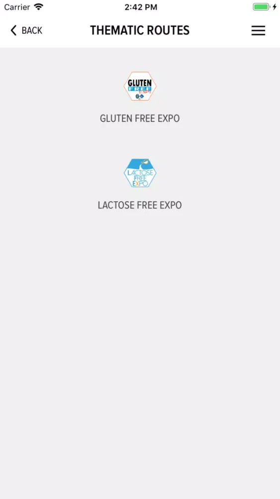 Gluten Free Expo Ekran Görüntüleri