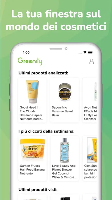 Greenity - Bio INCI Cosmetici应用截图