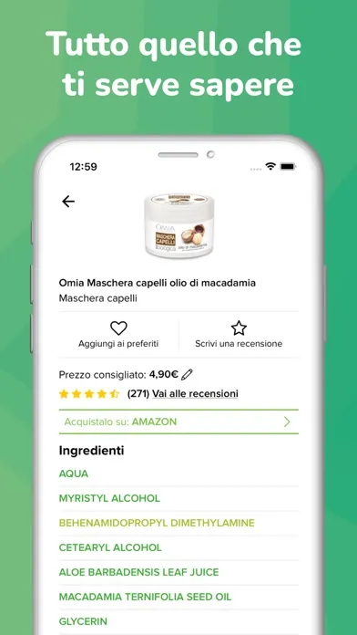 Greenity - Bio INCI Cosmetici应用截图