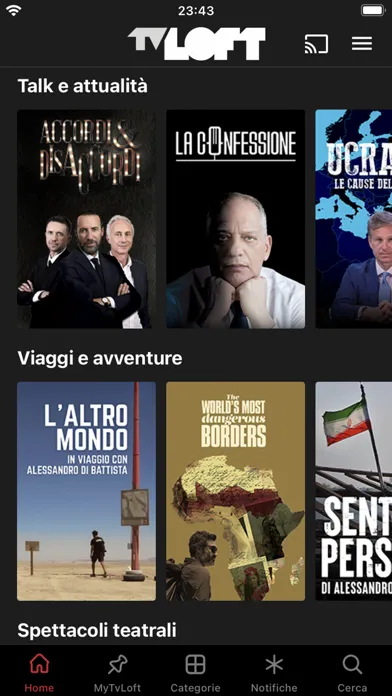 Capturas de pantalla de TvLoft