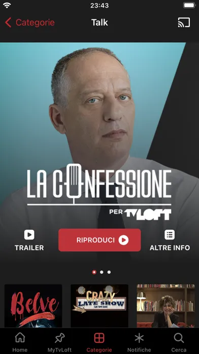 Capturas de pantalla de TvLoft