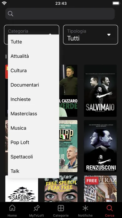 Capturas de pantalla de TvLoft