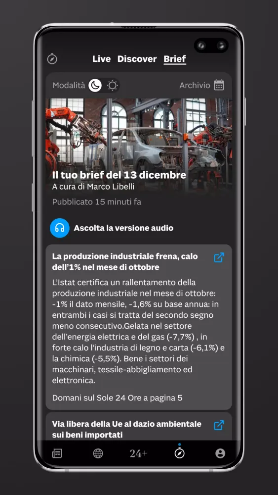 Il Sole 24 ORE 스크린샷