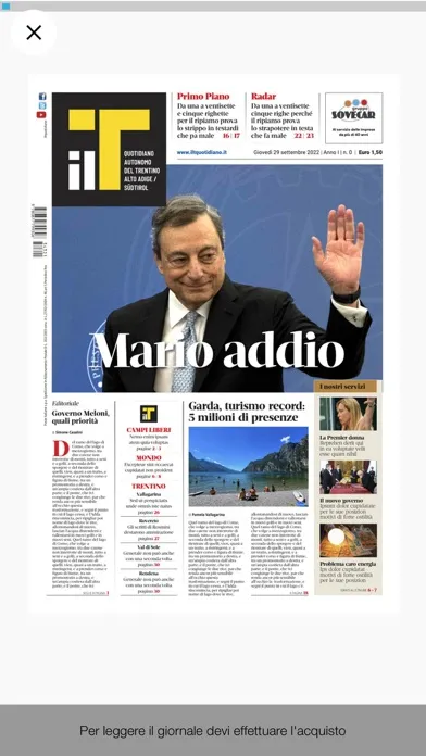 Capturas de pantalla de il T quotidiano