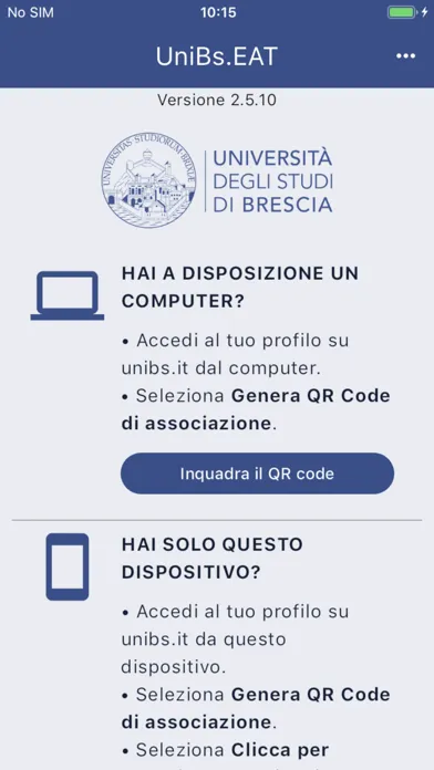 Capturas de pantalla de UniBs.EAT