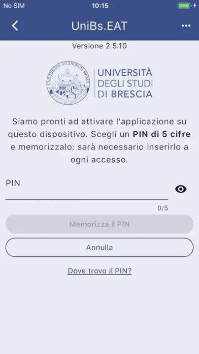 Capturas de pantalla de UniBs.EAT