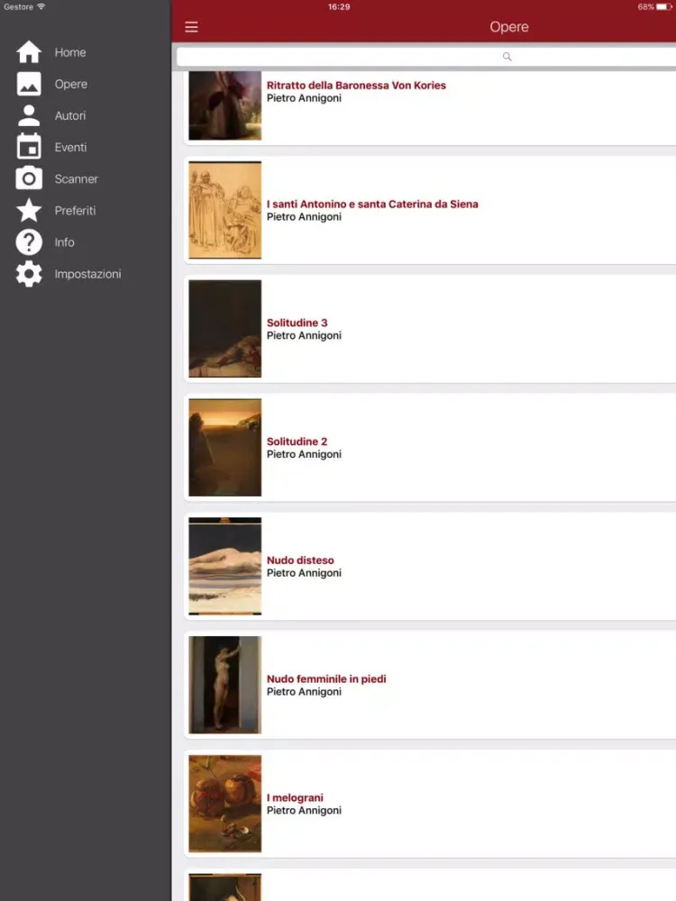 Villa Bardini iPad 应用截图