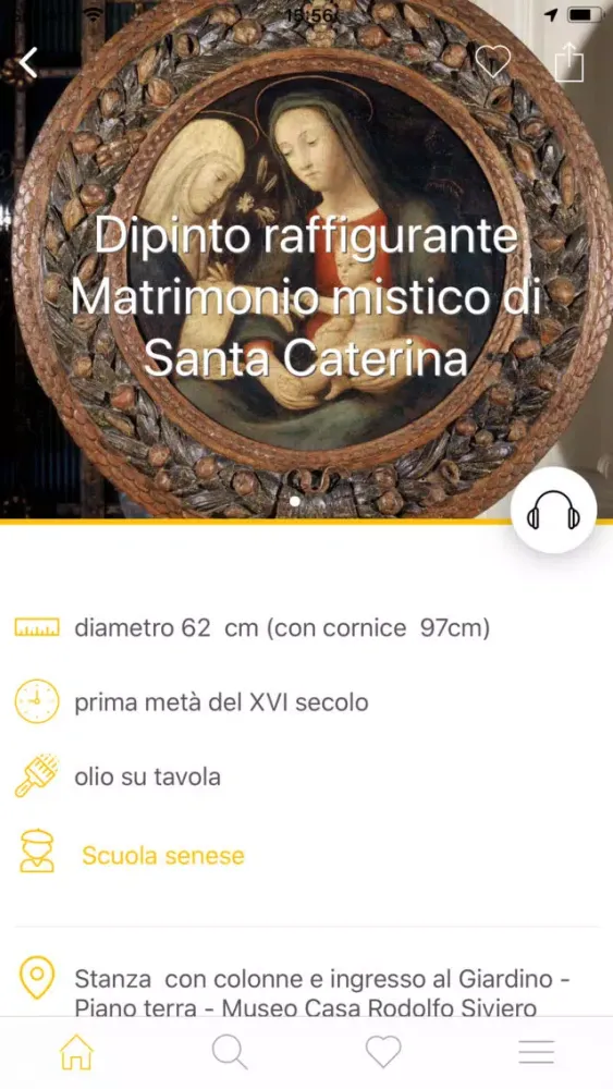 Tangkapan skrin Museo Casa Rodolfo Siviero