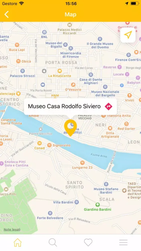 Tangkapan skrin Museo Casa Rodolfo Siviero