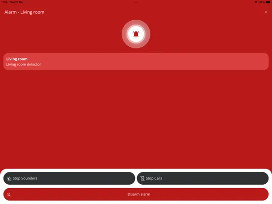 Inim Home iPad  Screenshots
