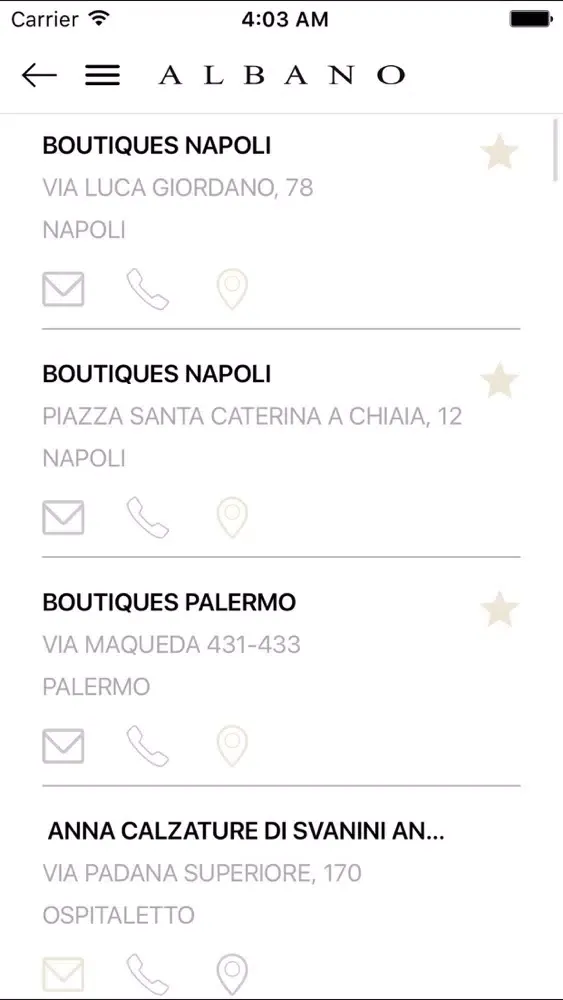 Albano Shoes Screenshots