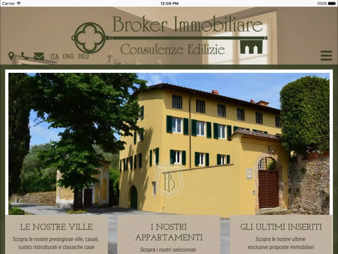 Captures d'écran de Broker Immobiliare iPad 