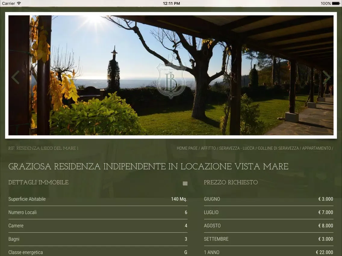 Captures d'écran de Broker Immobiliare iPad 