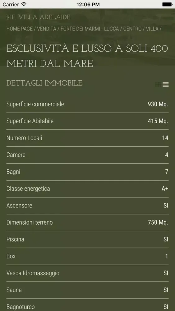 Captures d'écran de Broker Immobiliare