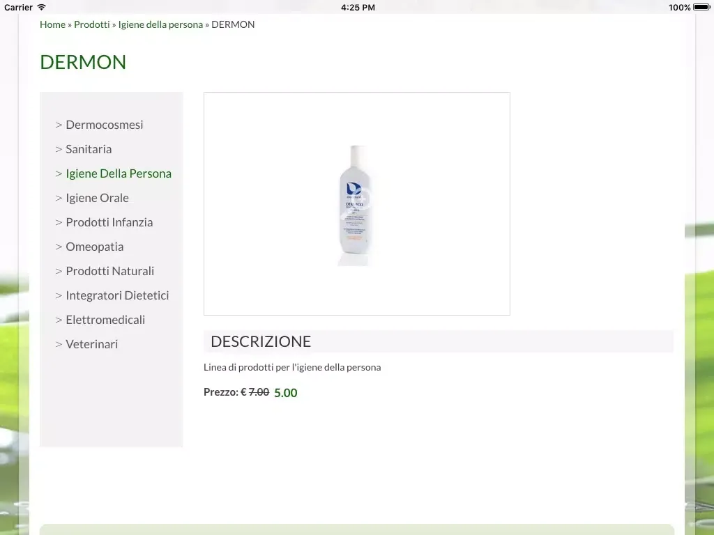 Farmacia Comunale Provezze iPad 應用截圖