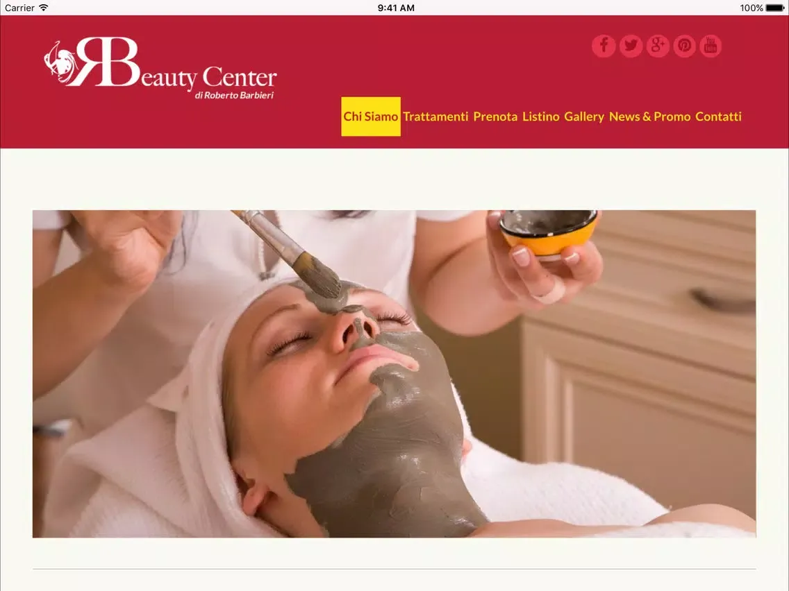 Zrzuty ekranu RB Beauty Center iPad 