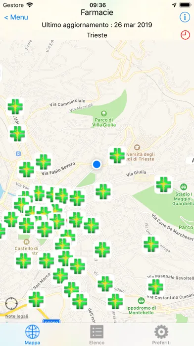 Zrzuty ekranu Emergenze FVG
