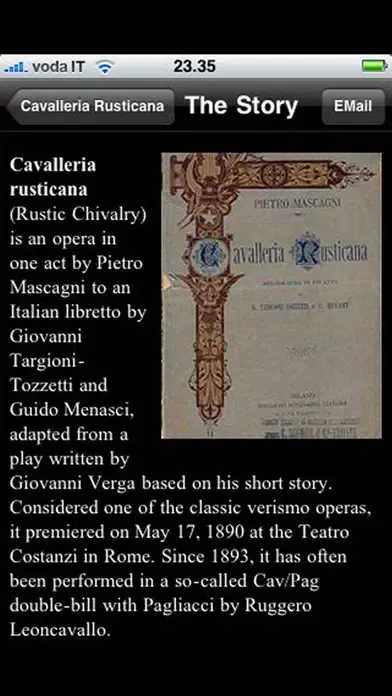 Opera: Cavalleria Rusticana Screenshots
