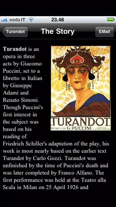 Opera: Turandot স্ক্রিনশট