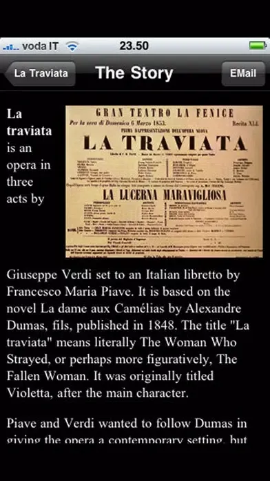 Screenshot di Opera: La Traviata
