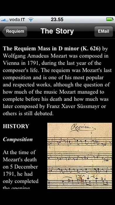 Opera: Requiem स्क्रीनशॉट