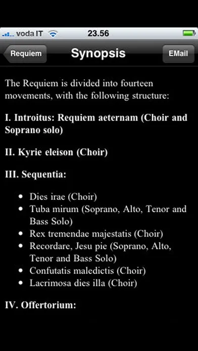 Opera: Requiem स्क्रीनशॉट