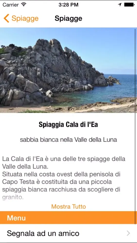 Capturas de pantalla de Santa Teresa Gallura - turismo