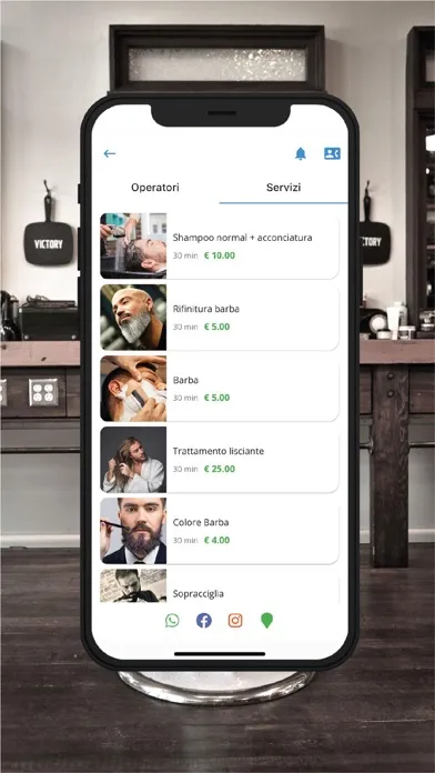 Capturas de pantalla de Gigi de Chirico hair and relax