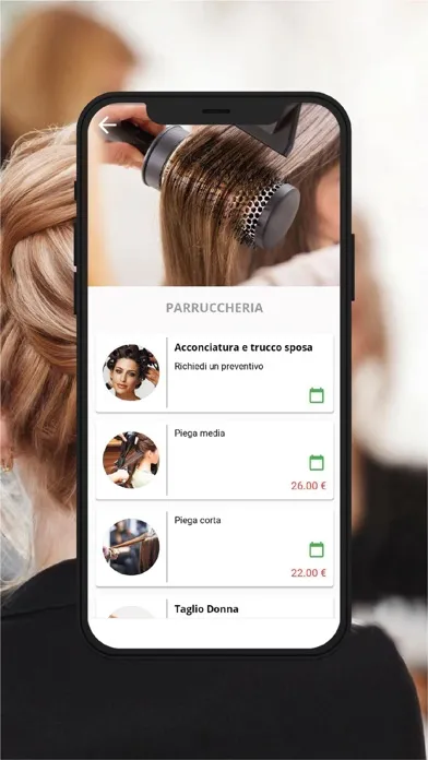 Ảnh chụp màn hình của Giulia Tiseo Hair Stylist