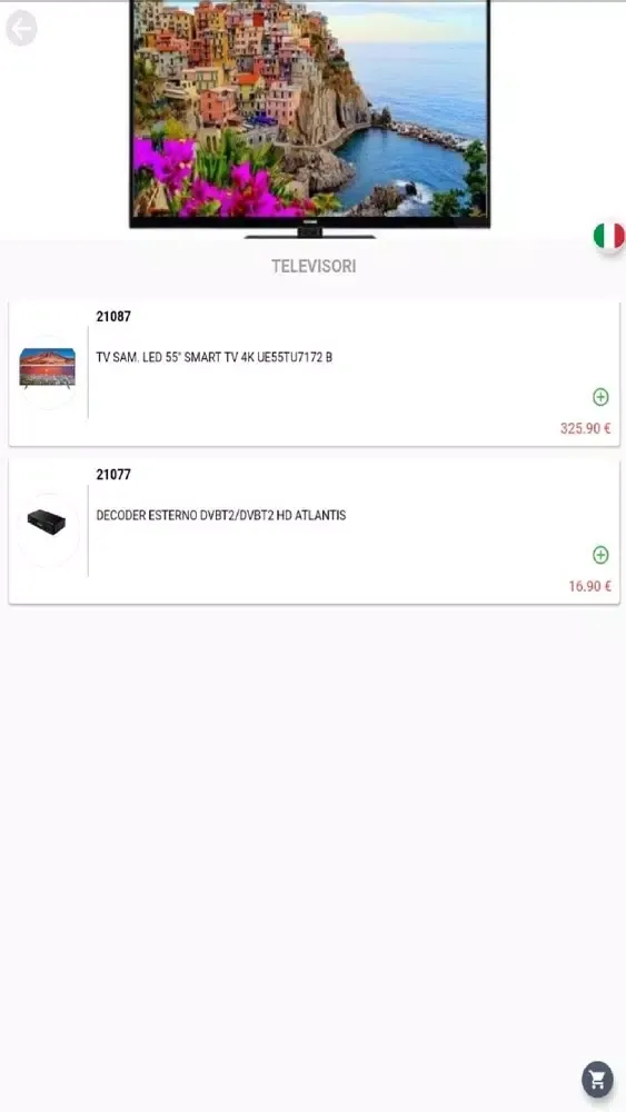 Captures d'écran de Sidus srl