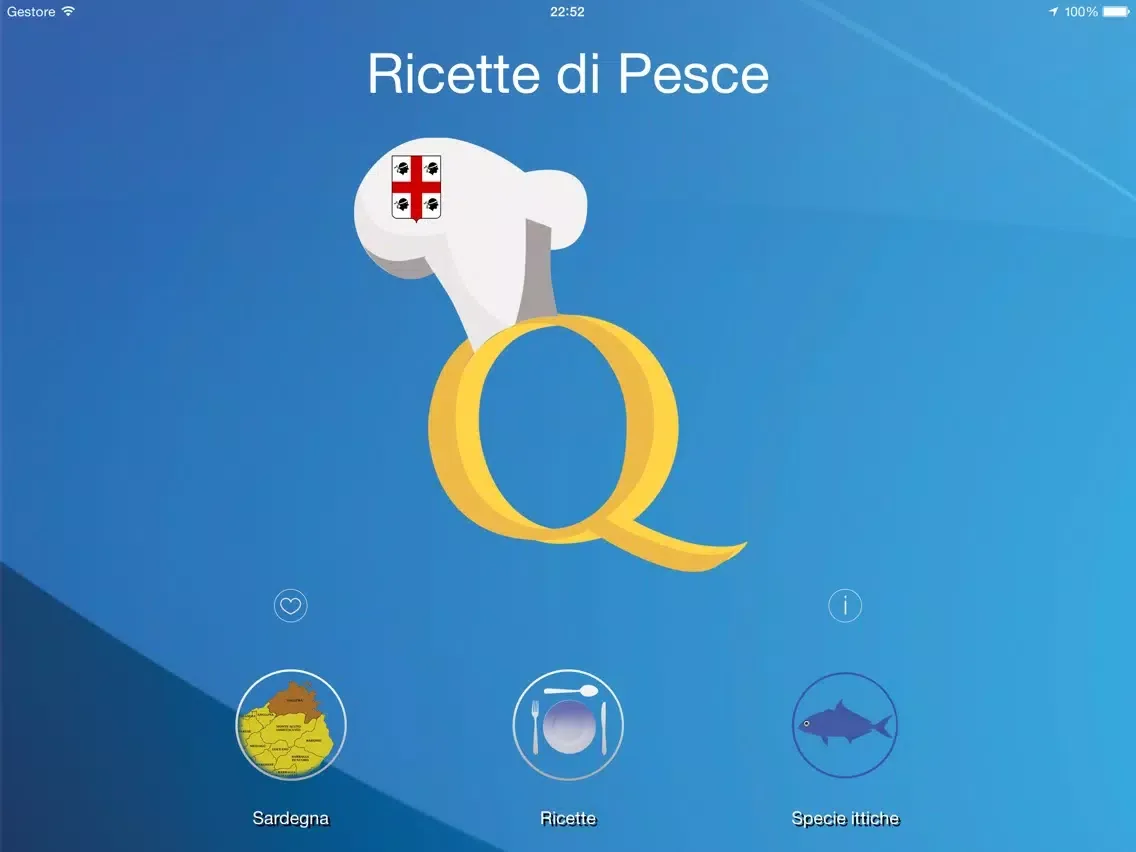 تصاویر Ricette di Pesce iPad 