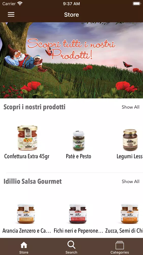 Tangkapan skrin D'Alessandro Confetture