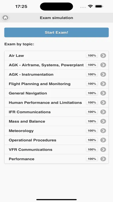 Quiz ATPL English Screenshots