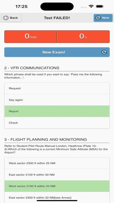 Quiz ATPL English Screenshots