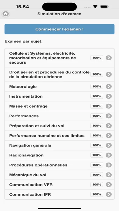 Capturas de pantalla de Quiz ATPL Français