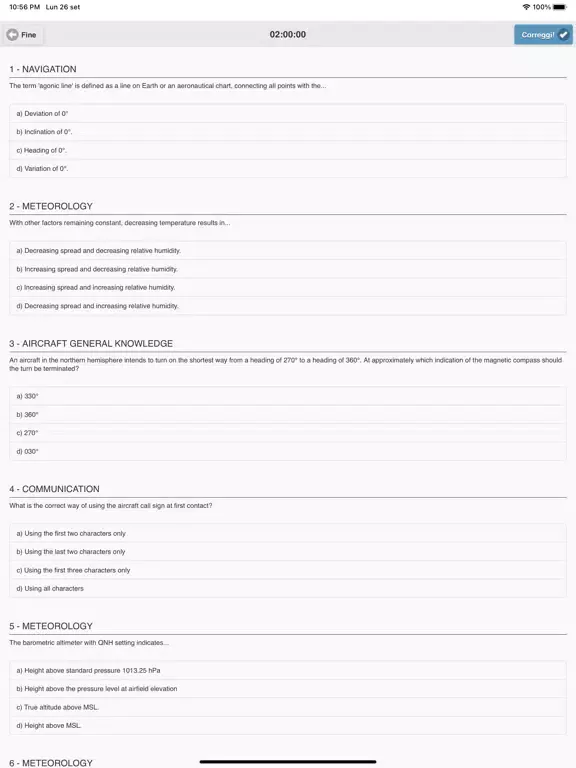 Capturas de pantalla de Quiz PPL(A) English iPad 
