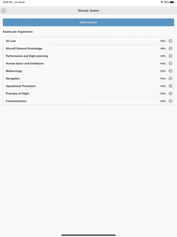 Capturas de pantalla de Quiz PPL(A) English iPad 