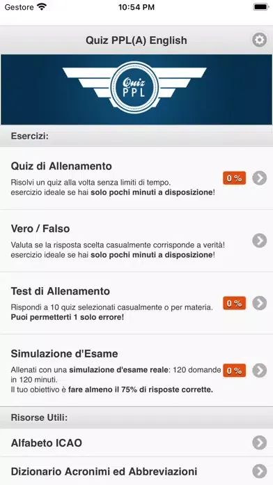 Capturas de pantalla de Quiz PPL(A) English