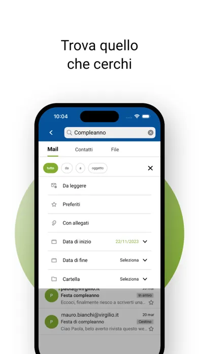 Libero Mail سکرین شاٹس