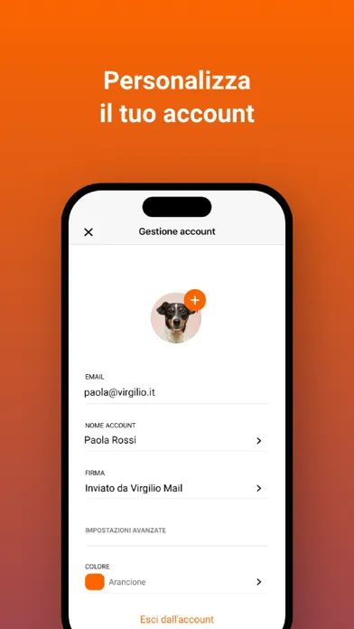 Capturas de pantalla de Virgilio Mail - Email App